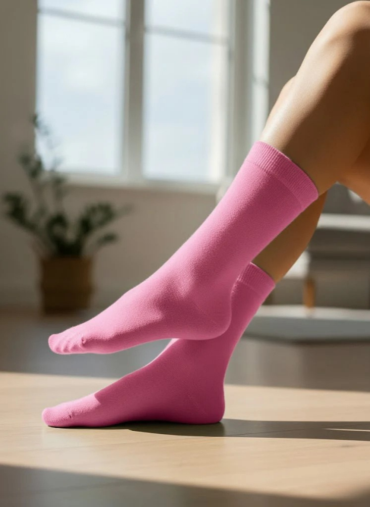 Bamboe Dameslaarzen Sokken