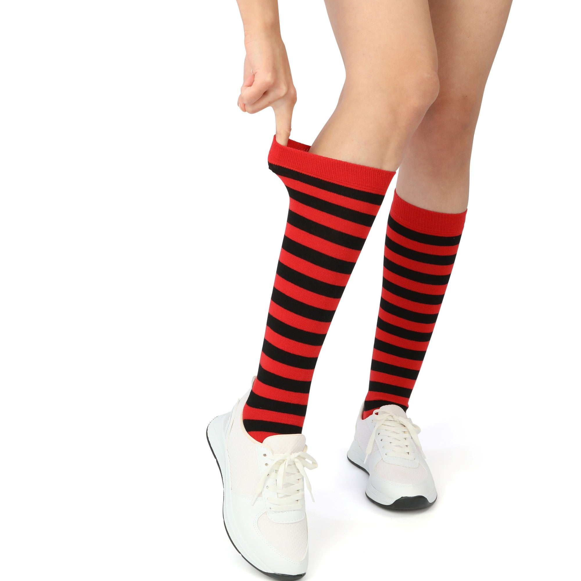 Dames Kniekousen met Ringen