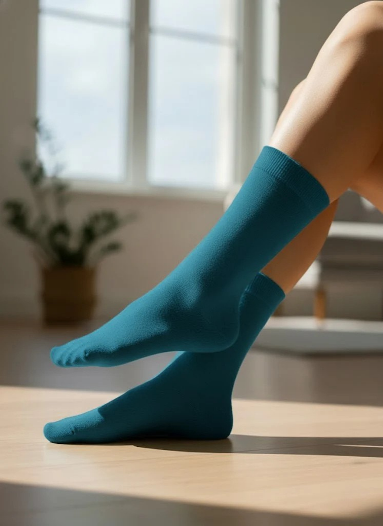 Bamboe Dameslaarzen Sokken